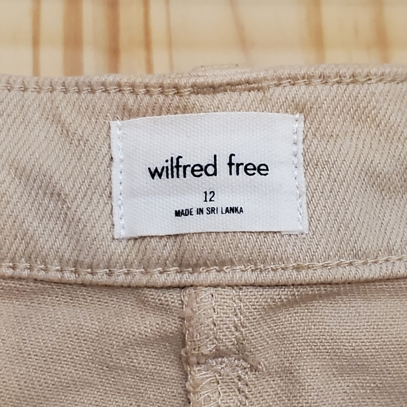 Aritzia Wilfred Free Size 12 Tan Twill Modern Cargo Pant - Picture 4 of 8